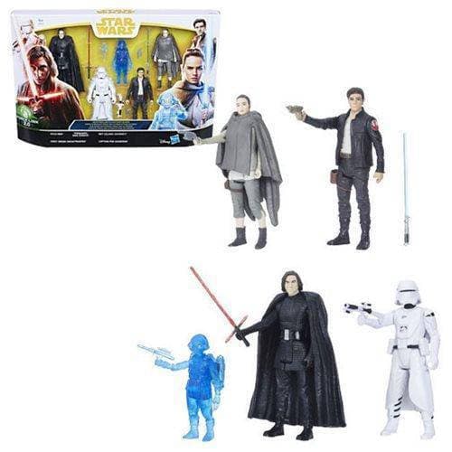 Star Wars Force Link 2.0 The Last Jedi Figure 5-Pack Action Figures - Exclusive - by Hasbro | Buy at ToyShnip
