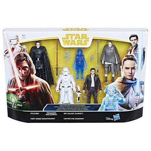 Star Wars Force Link 2.0 The Last Jedi Figure 5-Pack Action Figures - Exclusive - by Hasbro | Buy at ToyShnip