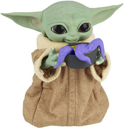 Star Wars Galactic Snackin Grogu Animatronic Toy Figure - by Hasbro | Buy at ToyShnip