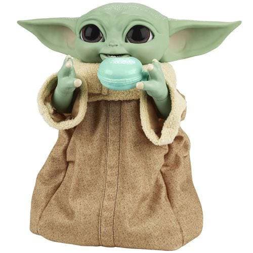 Star Wars Galactic Snackin Grogu Animatronic Toy Figure - by Hasbro | Buy at ToyShnip