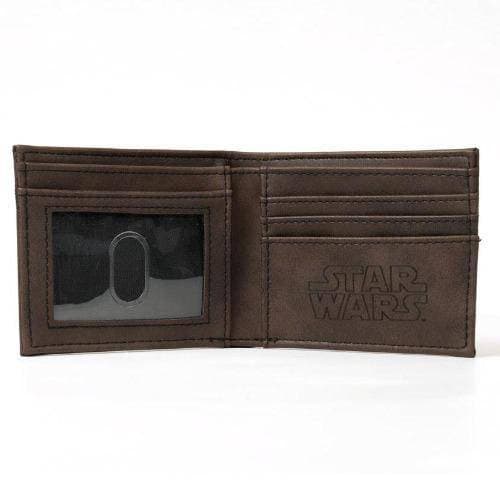Star Wars: Mandalorian Etched PU Bifold Wallet - Entertainment Earth Exclusive - by Bioworld | Buy at ToyShnip