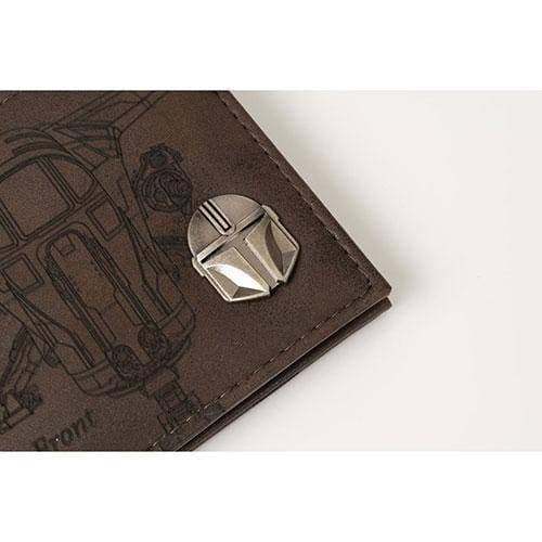 Star Wars: Mandalorian Etched PU Bifold Wallet - Entertainment Earth Exclusive - by Bioworld | Buy at ToyShnip
