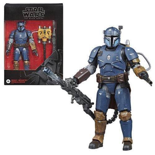 Star Wars: Mandalorian The Black Series - Heavy Infantry Mandalorian - 6-inch Action Figure - Exclusive - by Hasbro | Buy at ToyShnip