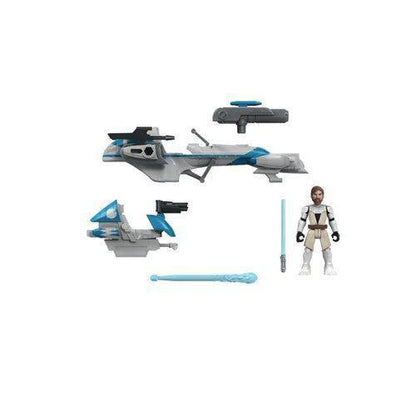 Star Wars Mission Fleet Barc Speeder & Obi-Wan Kenobi Figures and Vehicle - by Hasbro | Buy at ToyShnip