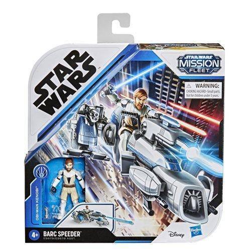 Star Wars Mission Fleet Barc Speeder & Obi-Wan Kenobi Figures and Vehicle - by Hasbro | Buy at ToyShnip