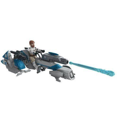 Star Wars Mission Fleet Barc Speeder & Obi-Wan Kenobi Figures and Vehicle - by Hasbro | Buy at ToyShnip