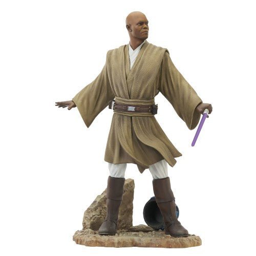 Star Wars Premier Collection AOTC Mace Windu Statue - by Diamond Select | Buy at ToyShnip
