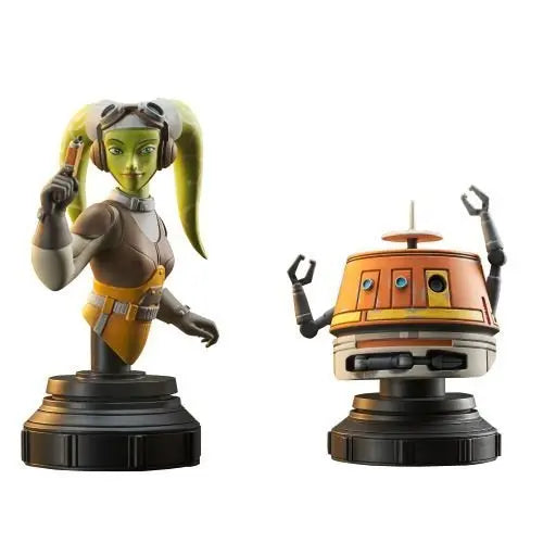 Star Wars Rebels Hera Syndulla And Chopper 1/7 Mini-Bust - by Diamond Select | Buy at ToyShnip