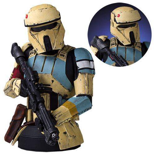 Star Wars Rogue One Scarif Shoretrooper Yellow Mini Bust - by Gentle Giant | Buy at ToyShnip
