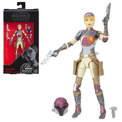 Star Wars The Black Series 6-Inch Action Figure - #33 Sabine Wren - by Hasbro | Buy at ToyShnip