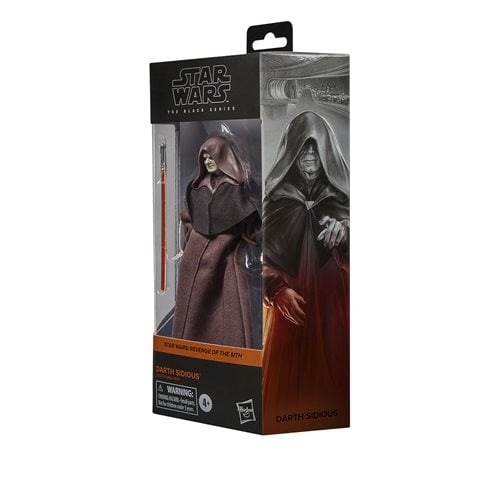 Star Wars The Black Series Darth Sidious 6 - Inch Action Figure - by Hasbro