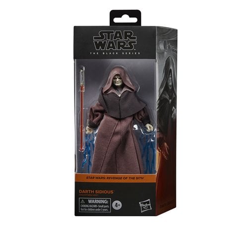 Star Wars The Black Series Darth Sidious 6 - Inch Action Figure - by Hasbro
