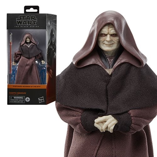 Star Wars The Black Series Darth Sidious 6 - Inch Action Figure - by Hasbro