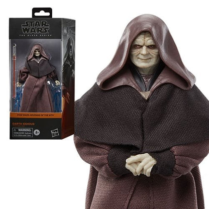 Star Wars The Black Series Darth Sidious 6 - Inch Action Figure - by Hasbro
