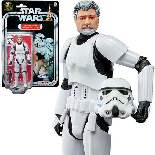 Star Wars The Black Series George Lucas (in Stormtrooper Disguise) 6-Inch Action Figure - by Hasbro | Buy at ToyShnip