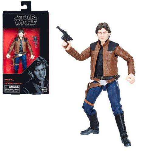 Star Wars The Black Series - Han Solo - 6-Inch Action Figure - #62 - by Hasbro | Buy at ToyShnip