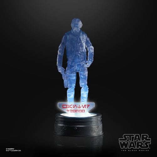 Star Wars The Black Series Holocomm Collection Han Solo 6 - Inch Action Figure with Light - Up Holopuck - by Hasbro