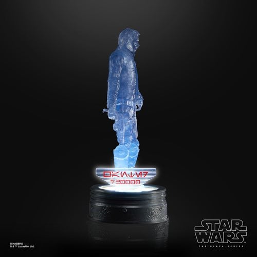 Star Wars The Black Series Holocomm Collection Han Solo 6 - Inch Action Figure with Light - Up Holopuck - by Hasbro