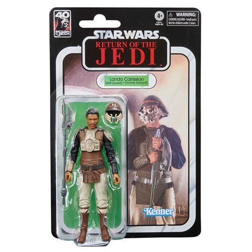Star Wars The Black Series Return of the Jedi 40th Anniversary 6-Inch Lando Calrissian (Skiff Guard) Action Figure - by Hasbro | Buy at ToyShnip
