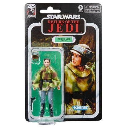 Star Wars The Black Series Return of the Jedi 40th Anniversary 6-Inch Princess Leia (Endor) Action Figure - by Hasbro | Buy at ToyShnip