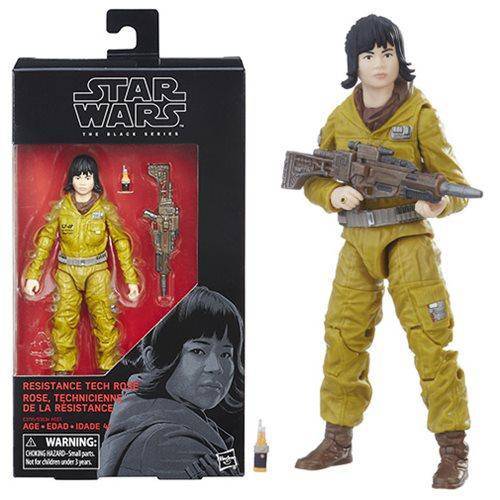 Star Wars The Black Series - Rose (Resistance Tech) - 6-Inch Action Figure - #55 - by Hasbro | Buy at ToyShnip