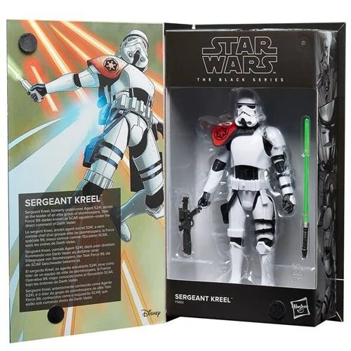 Star Wars The Black Series Sergeant Kreel 6 - Inch Action Figure - by Hasbro