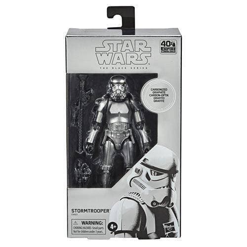 Star Wars The Black Series - Stormtrooper - Carbonized - 6-Inch Action Figure - by Hasbro | Buy at ToyShnip