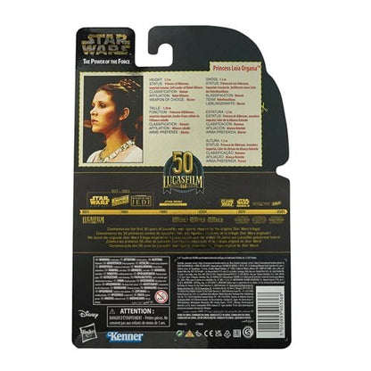 Star Wars The Black Series The Power of the Force Princess Leia Organa (Yavin IV) 6-Inch Action Figure - Exclusive - by Hasbro | Buy at ToyShnip