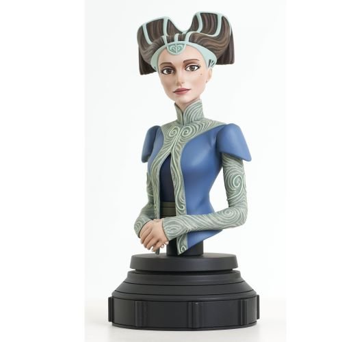 Star Wars The Clone Wars Padme Amidala 1/7 Scale Mini-Bust - by Diamond Select | Buy at ToyShnip