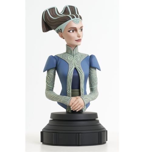 Star Wars The Clone Wars Padme Amidala 1/7 Scale Mini-Bust - by Diamond Select | Buy at ToyShnip
