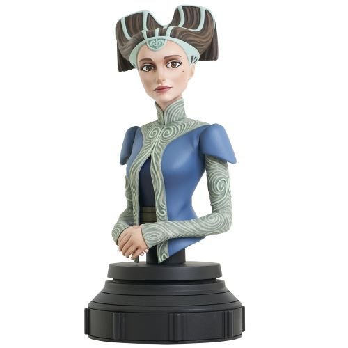Star Wars The Clone Wars Padme Amidala 1/7 Scale Mini-Bust - by Diamond Select | Buy at ToyShnip
