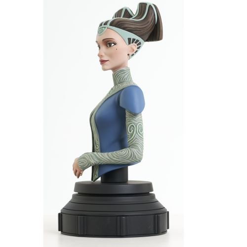 Star Wars The Clone Wars Padme Amidala 1/7 Scale Mini-Bust - by Diamond Select | Buy at ToyShnip