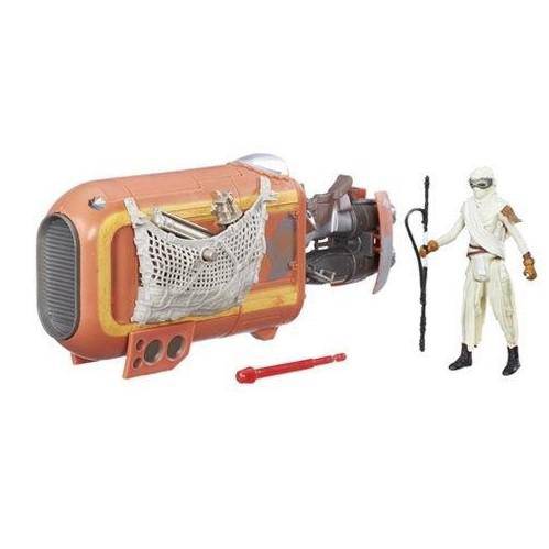 Star Wars The Force Awakens Deluxe Class I Vehicle - Rey's Speeder (Jakku) - by Hasbro | Buy at ToyShnip