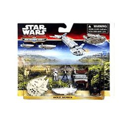 Star Wars: The Force Awakens MicroMachines - Space Pursuit - Deluxe Vehicles and Figures - by Hasbro | Buy at ToyShnip
