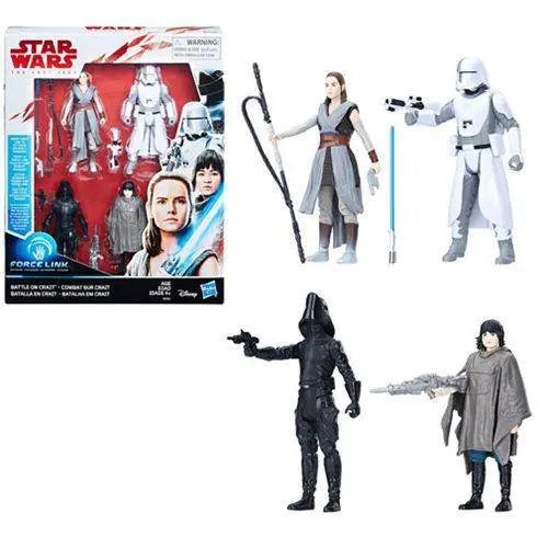 Star Wars: The Last Jedi Battle on Crait 3 3/4-Inch Action Figure Set - by Hasbro | Buy at ToyShnip