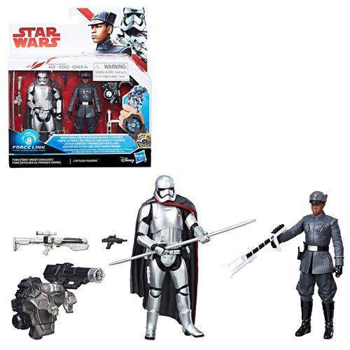 Star Wars: The Last Jedi - Finn (First Order Disguise) vs. Captain Phasma - 3 3/4-In - by Hasbro | Buy at ToyShnip