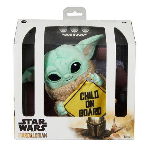 Star Wars The Mandalorian The Child On Board Plush Sign - by Mattel | Buy at ToyShnip