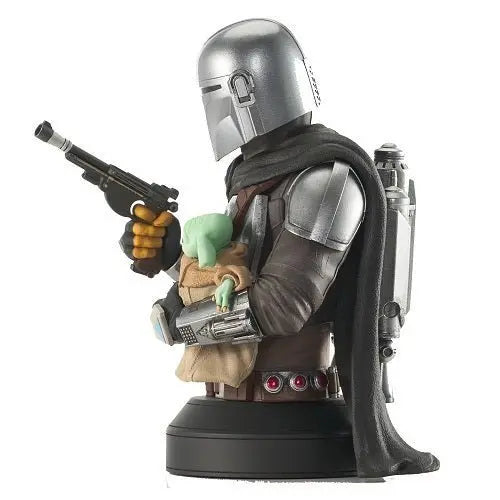 Star Wars: The Mandalorian With Grogu 1/6 Scale PX Bust - by Diamond Select | Buy at ToyShnip