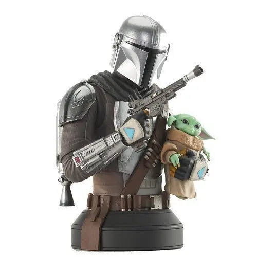Star Wars: The Mandalorian With Grogu 1/6 Scale PX Bust - by Diamond Select | Buy at ToyShnip