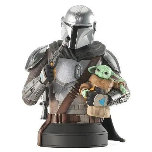 Star Wars: The Mandalorian With Grogu 1/6 Scale PX Bust - by Diamond Select | Buy at ToyShnip