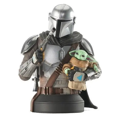 Star Wars: The Mandalorian With Grogu 1/6 Scale PX Bust - by Diamond Select | Buy at ToyShnip