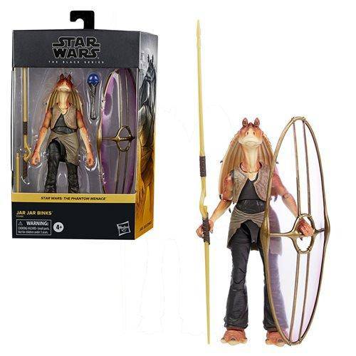 Star Wars: The Phantom Menace The Black Series - Jar Jar Binks - Deluxe - 6-Inch Action Figure - by Hasbro | Buy at ToyShnip
