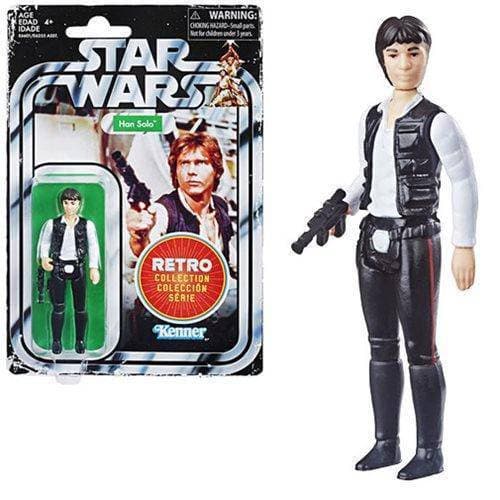 Star Wars "The Retro Collection" 3 3/4-Inch Action Figure - Han Solo - by Hasbro | Buy at ToyShnip