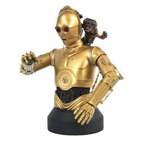 Star Wars: The Rise Of Skywalker - C3PO & Babu Frik - 1/6 Bust - by Gentle Giant | Buy at ToyShnip