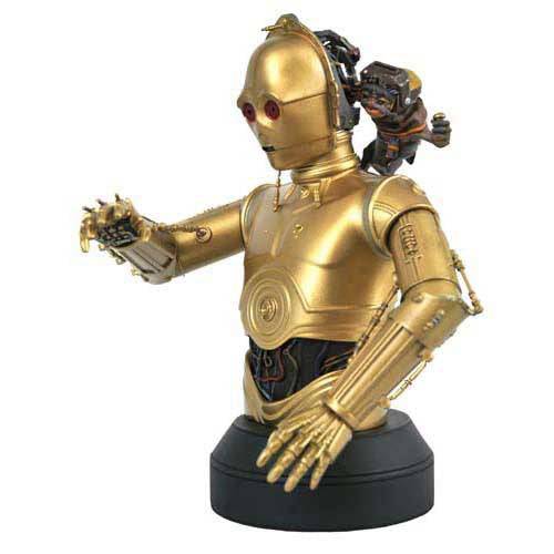 Star Wars: The Rise Of Skywalker - C3PO & Babu Frik - 1/6 Bust - by Gentle Giant | Buy at ToyShnip