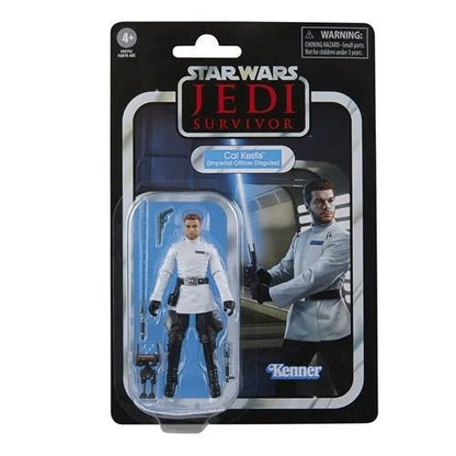 Star Wars The Vintage Collection 3 3/4 - Inch Cal Kestis (Imperial Officer Disguise) Action Figure - by Hasbro