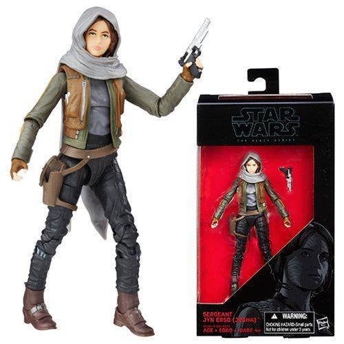 Star Wars:Rogue One The Black Series - Sergeant Jyn Erso (Jedha) - 6-Inch Action Figure - #22 - by Hasbro | Buy at ToyShnip