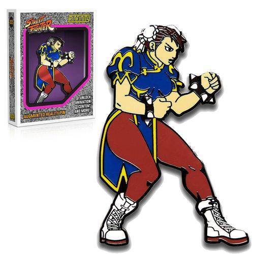 Street Fighter Augmented Reality Enamel Pin - Choose your Pin - by Pinfinity | Buy at ToyShnip