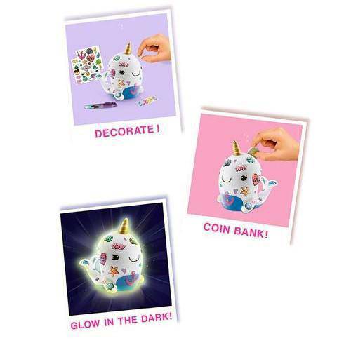 Style 4 Ever Deco Narwhal Kit - by Canal Toys USA | Buy at ToyShnip