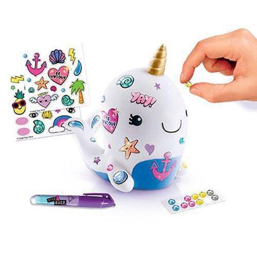 Style 4 Ever Deco Narwhal Kit - by Canal Toys USA | Buy at ToyShnip